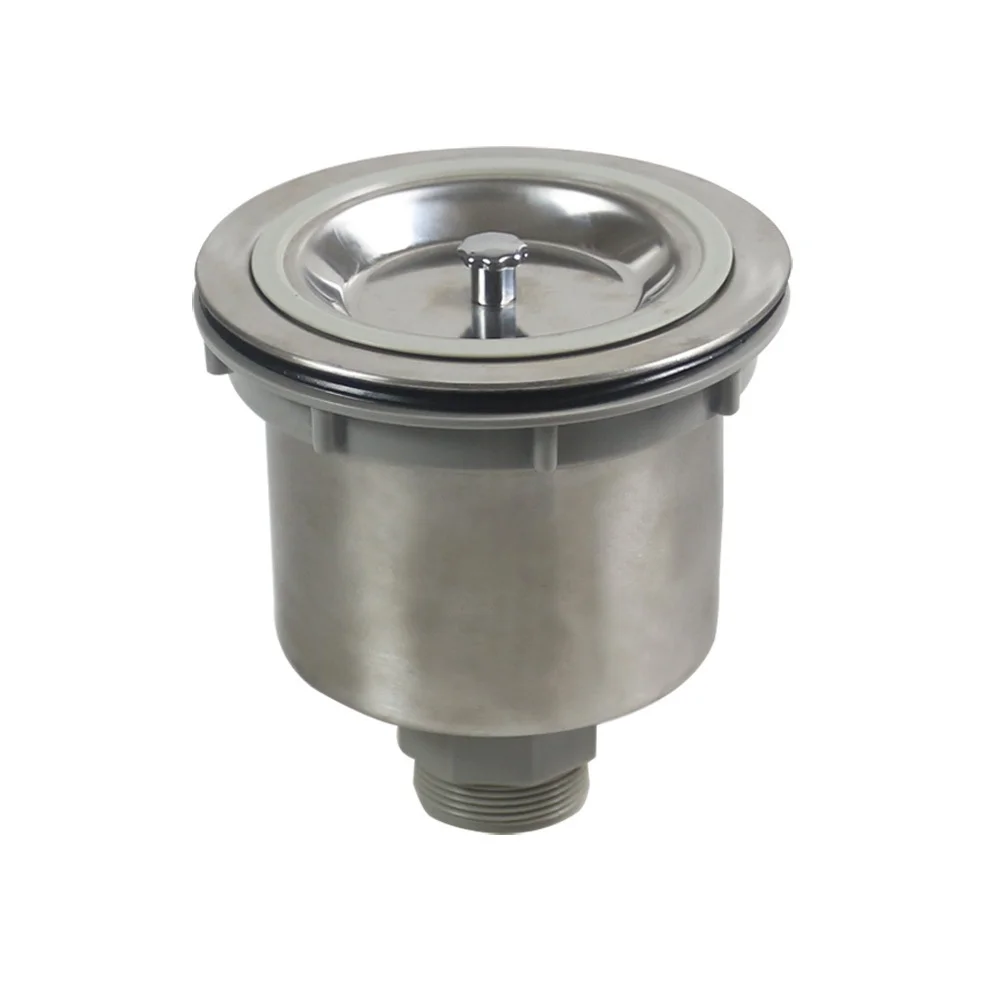 Food Waste Catcher Kitchen Sink Strainer For Efficient Food Removal Multilayer Sink Filtering System Stainless Steel Drain