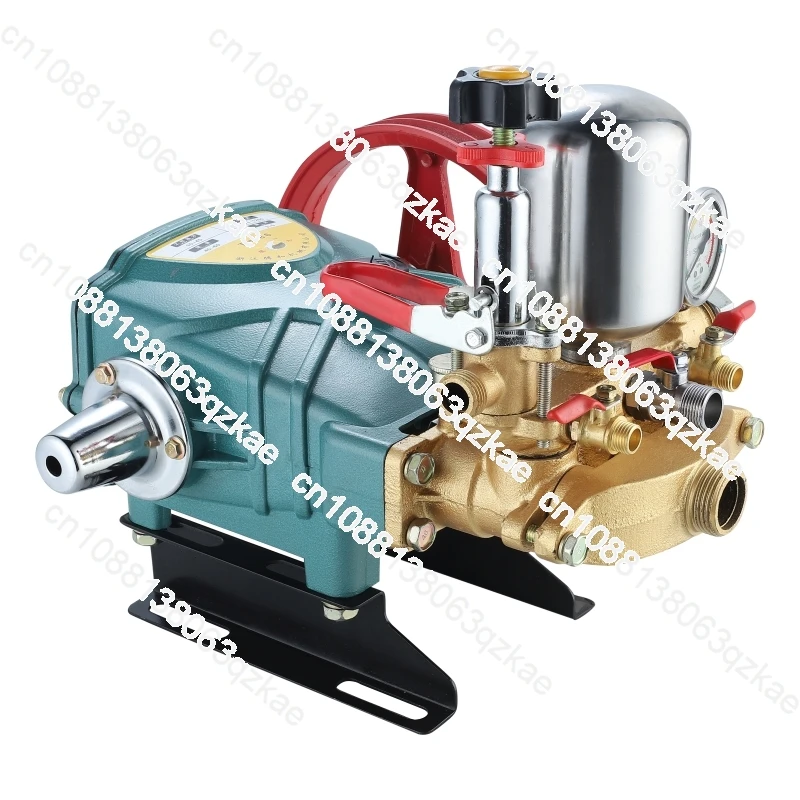 

26/86 type three-cylinder plunger pump, agricultural high-pressure drug pump head motor sprayer ceramic no butter