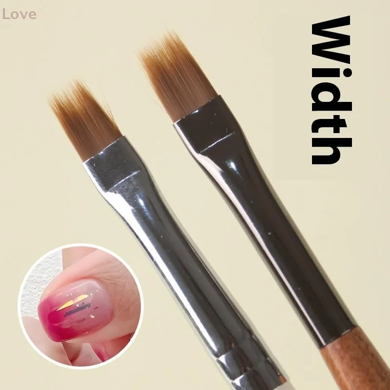 [L&P]グラデーションネイルアートブラシ スイープペン ペイントネイルデザインペン ディテールブラシ 描画ツール マニキュアペン