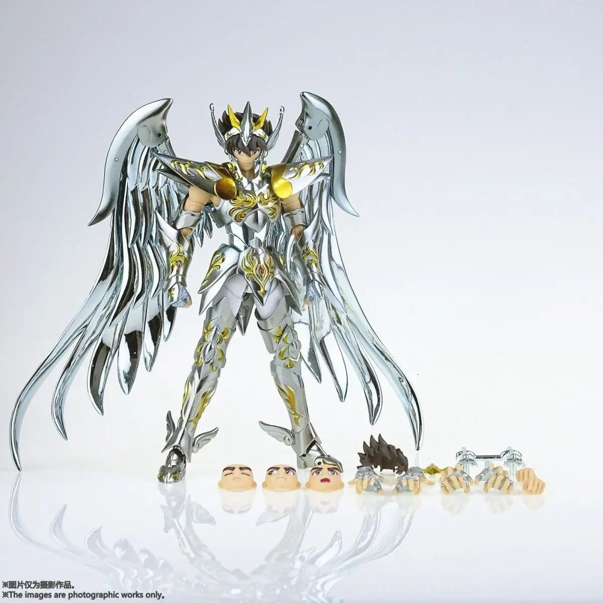 

Sacred Clothes Pegasus Seiya Puse Figure Model in Stock