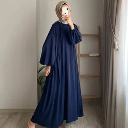 Ramadan Saudi Arab Long Robe Morocco Dubai Abayas for Women Modest Maxi Dresses Jalabiya Kaftan Islam Eid Muslim Vestidos