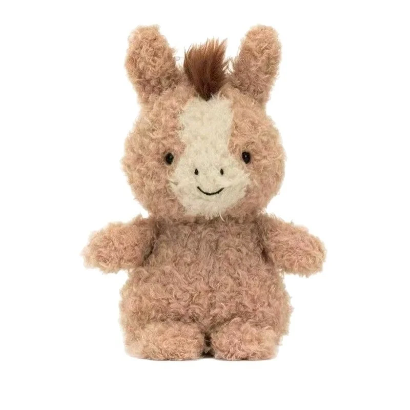 푹신한 양 펭귄 판다 여우 조랑말 봉제 인형 귀여운 작은 닭 새끼 고양이 봉제 동물 부드러운 인형 아이 어른 선물 가방