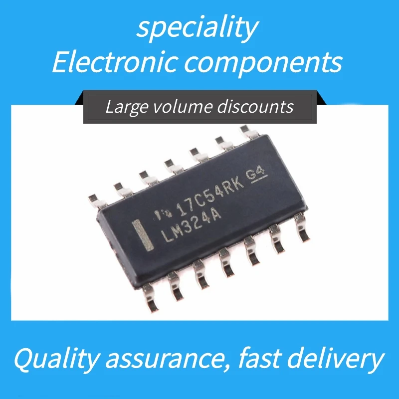 

5pcs LM324ADR SOIC-14 Four-way operational amplifier IC chip