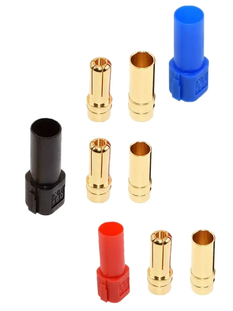 AMASS-Adaptateur de connecteur pour batterie RC veFuchsia, compte 150, 6mm, prise mâle et femelle, ampères de haute qualité, 3 paires