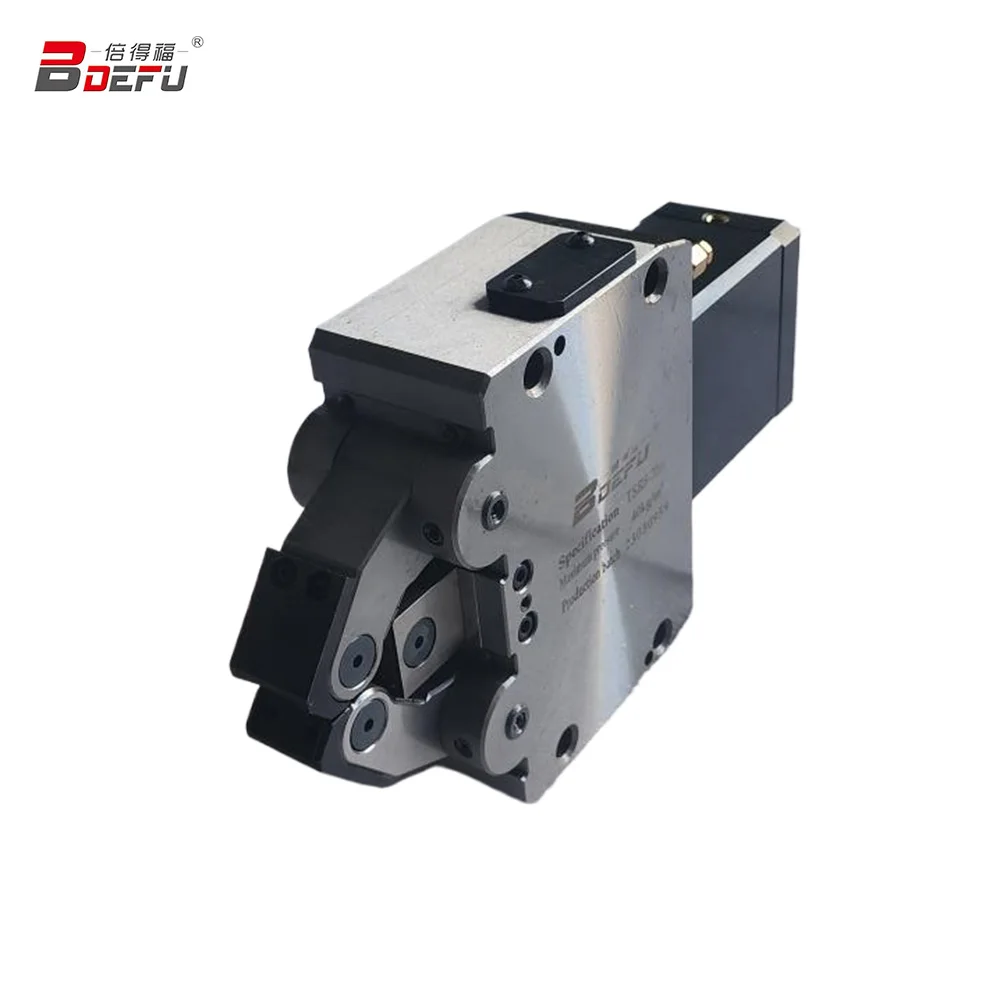 High Precision CNC Lathe Hydraulic Steady Rest Heavy  Steel Construction for Shaft Machining Support Stable Performance