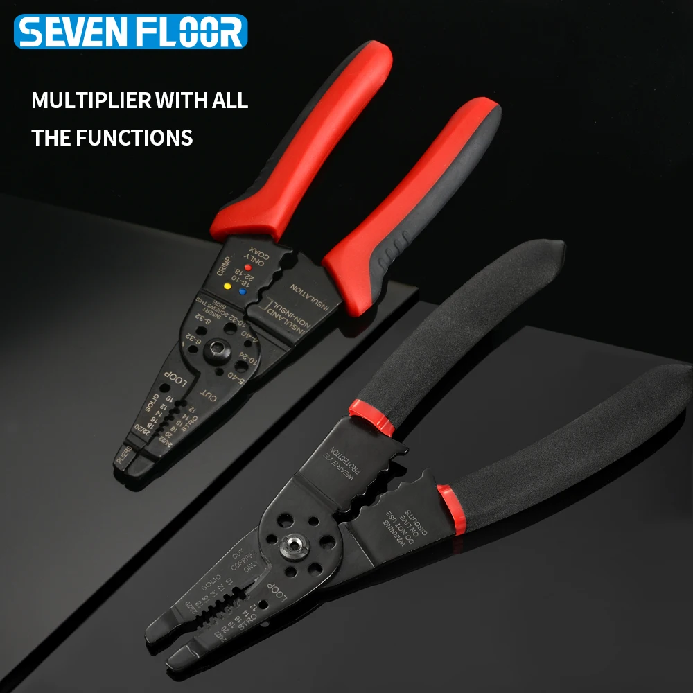 

Special Multifunctional Tool - Cutting Wire & Screws Stripping Cable & Crimping For Wide Range Use