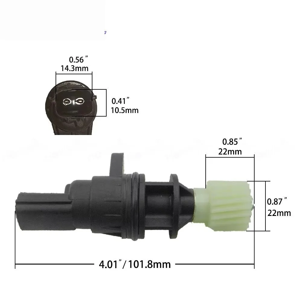 Sensor de velocidad de 19 dientes, R510-17-400 R51017400 para Mazda BT-50 B2500 para Ford Ranger M5AC17400, R510 17 400, alta calidad