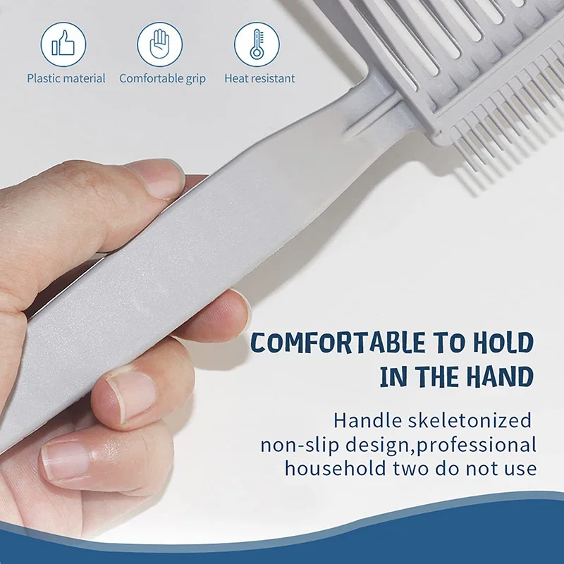 Hair Cutting Positioning Comb Professional Barber Clipper Blending Flat Top Combs for Salon Hairdressing Styling Tools