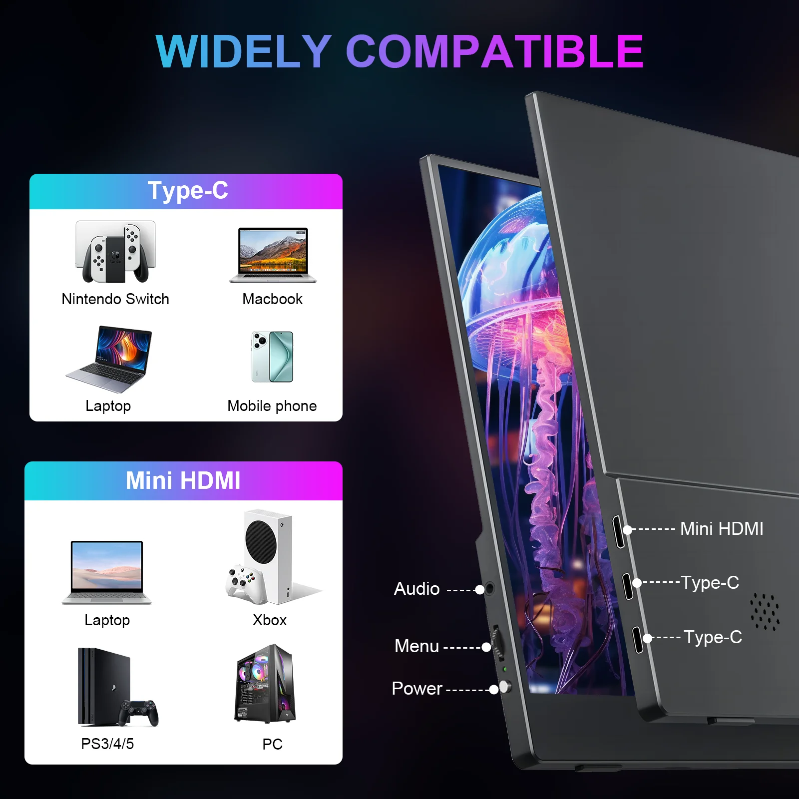 Monitor Portátil FORZOLA de 15 - Pc Gaming Gigabyte reseña y precio