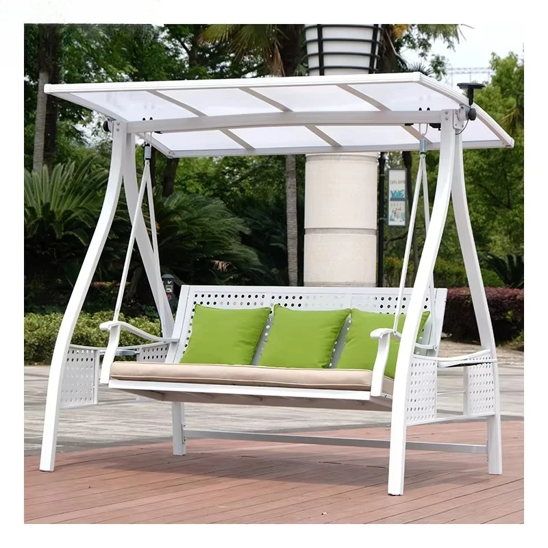 Outdoor Swing Chair Hanging Garden Chair Patio Swing Chair with Cushion