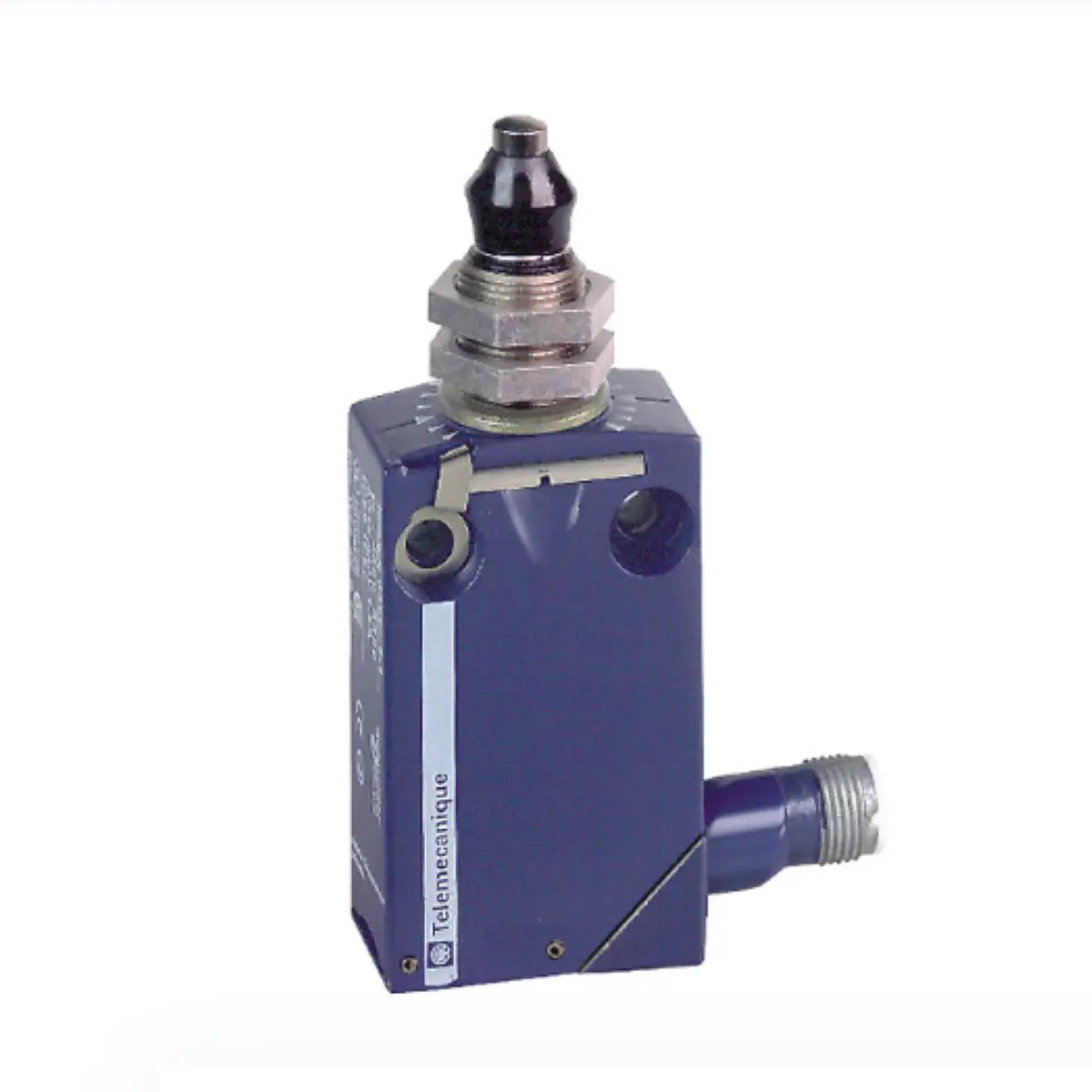 XCMD21G1C12 = ZCMD21C12 + ZCEG1 travel switches XC Standard, XCMD, M16 metal roller plunger nitrile boot, 1NC+1 NO, snap