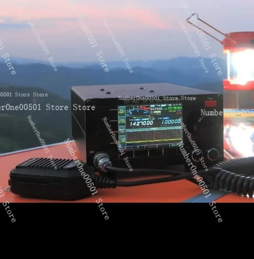 KN990 HF Transceiver All Mode 15W QRP SDR with Spectrum Analyzer DSP for Ham Radio