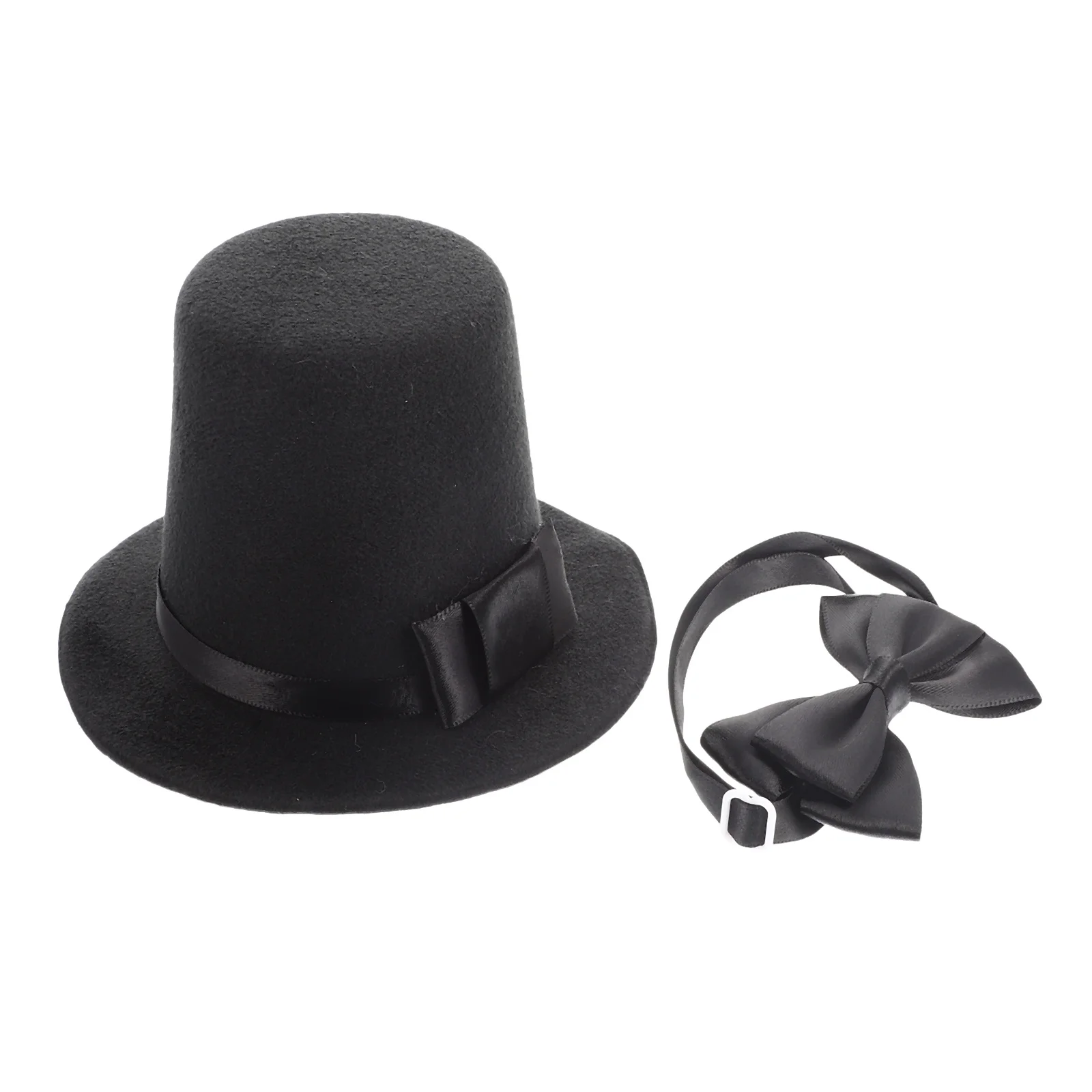 

1Set Hat Adjustable Dog Hat Cat Dog Bow Tie Party Birthday Halloween Costume Pet Halloween Supply Funny Cat Headdress