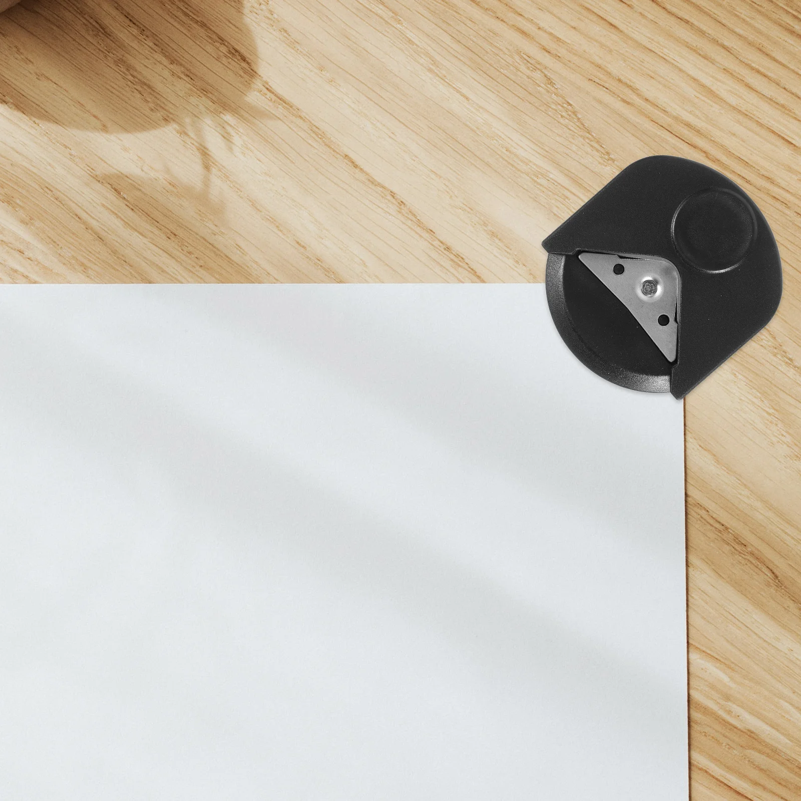 Eckenrunder, 4 mm Radius, schwarz, für Papier, Fotos, Karten, Fasen, Werkzeug, DIY, Bastelprojekte, Kunststoffabdeckung, Rundung