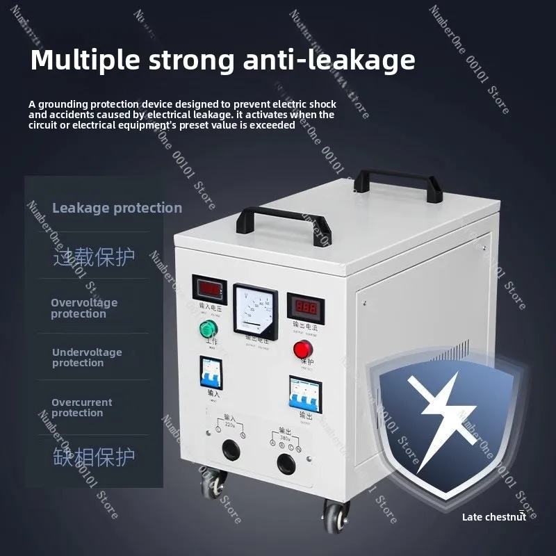 single phase to three phase transformer voltage converter transformer single phase 220v to three 380v-2.2kva