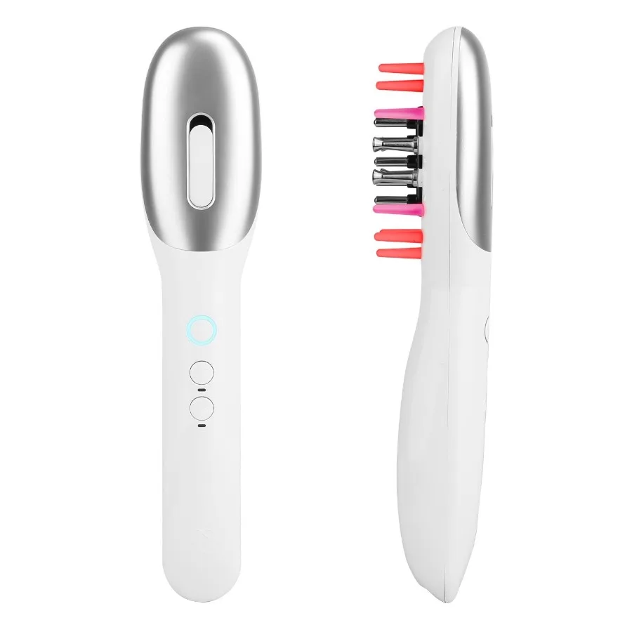 

Electric Scalp Massage Comb Microcurrent Hair Brush Handheld Scratcher Massager Hair Oil Applicator with Vibration MicroCurren