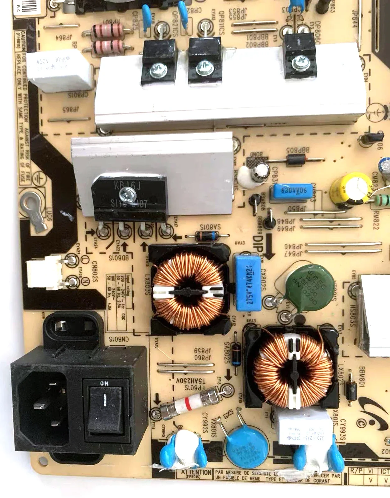 Power Supply Board BN44-00884B F46SVQ_KHS is for LH46UHFC LH46UHFCLBB LH46PHFPBGC/XF TV accessories