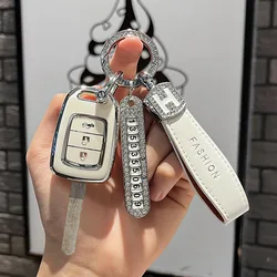 2/3Button Remote Key Case Shell for Honda Accord FIT CR-V XRV VEZEL CITY JAZZ CIVIC HRV FRV 2013 2016 Keychain Fob Accessories