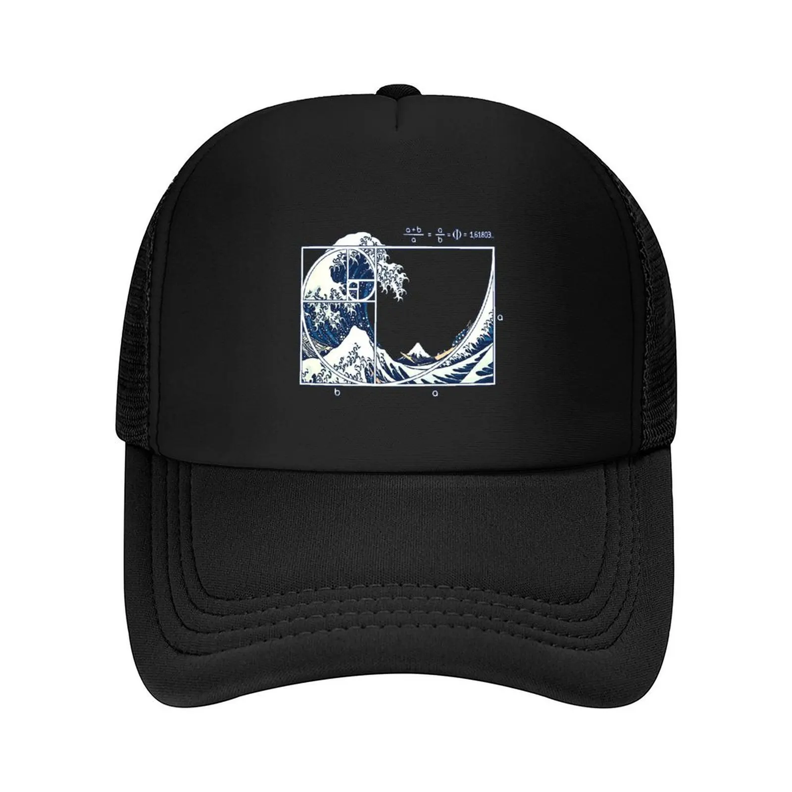 

The Great Fibonacci Wave Baseball Cap Golf Hat Man Dropshipping Sports Cap sun caps Mens Hats Women's