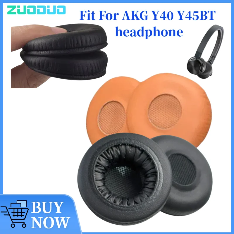 

ZUODUO Replacement Foam Ear Pads Cushions for AKG Y40 Y45BT Headphones Soft Form Earpad High Quality Earpads Cover Cushion