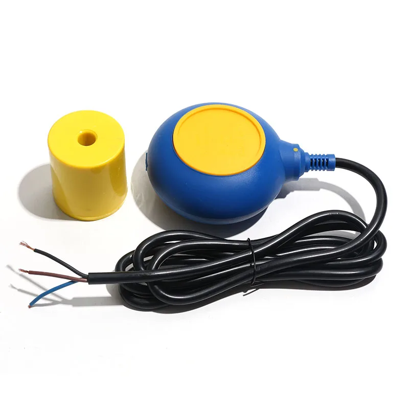 1PC KEY Round Float Switch Copper Wire MAC3 Liquid Level Controller Water Tower Fully Automatic Pumping Discharging Water Float