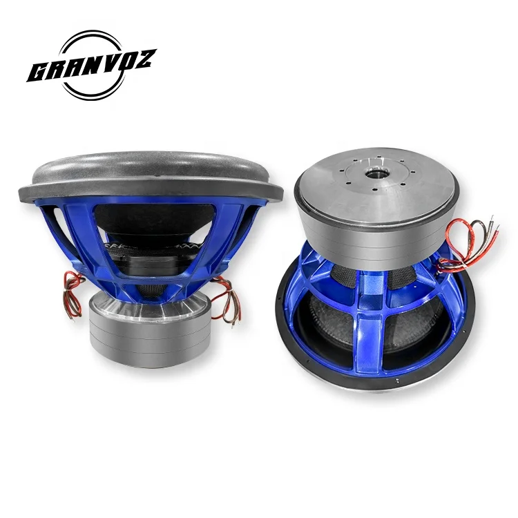 

China quality speaker supplier professional 4 inch voice coil 4000W dual 2 ohms 18 inch subwoofer speaker car