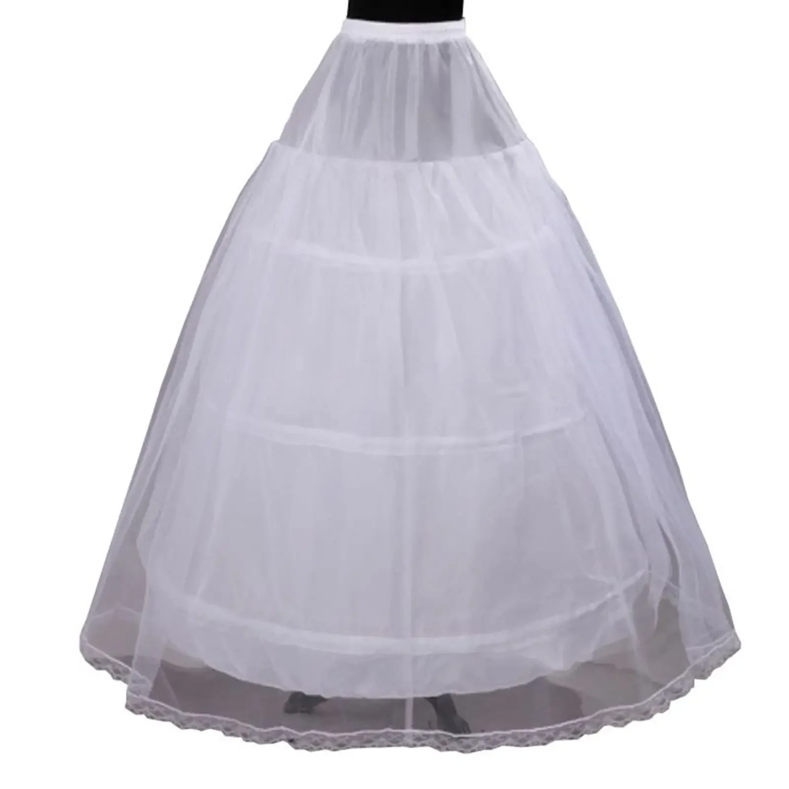 งานแต่งงานชุดบอลรูปร่าง 3 ชุดกระโปรงเต็ม Hoop Petticoat Slip กางเกงขาสั้นสวมใส่ภายใต้กระโปรง 2023