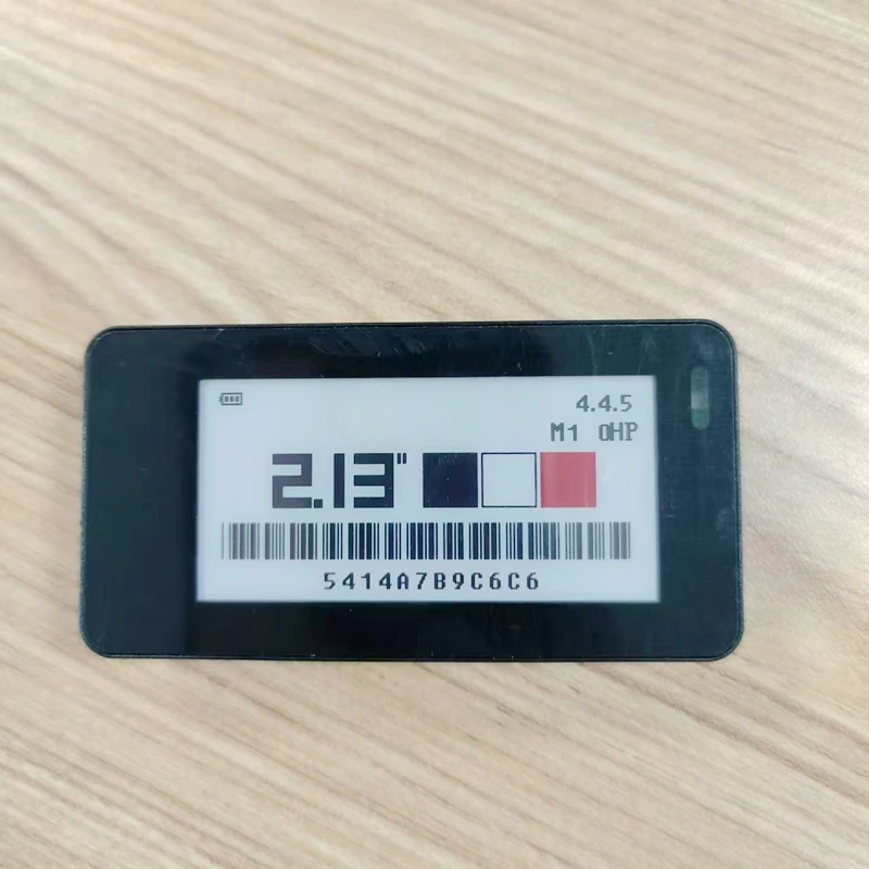 2.13 inch black color Electronic Shelf Label digital price tag E ink Epaper Price Tag ESL digital price labels for stores