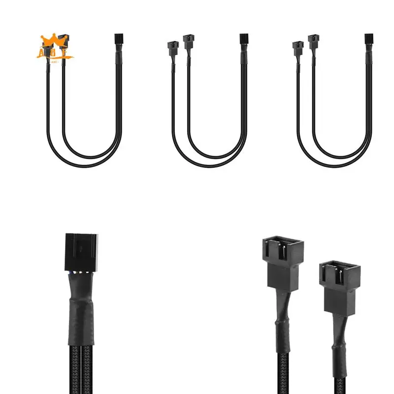 A08E-4 Pack Pwm Fan…