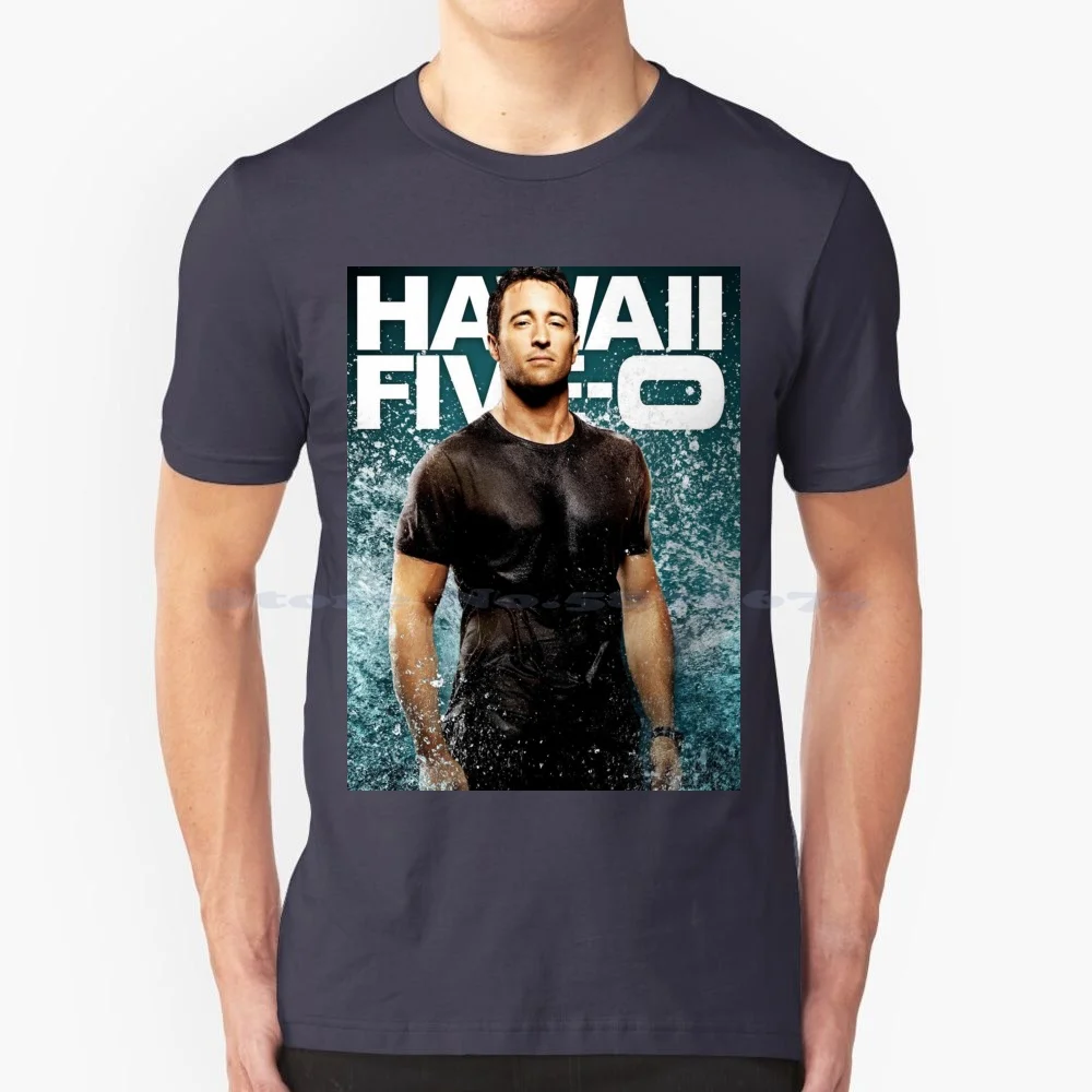 Mcgarrett-The Big Kahuna T Shirt 100% Cotton Tee Mcdanno Hawaii Five 0 Hawaii 5 O Steve Mcgarrett Kono Cbs Alex Oloughlin Caan