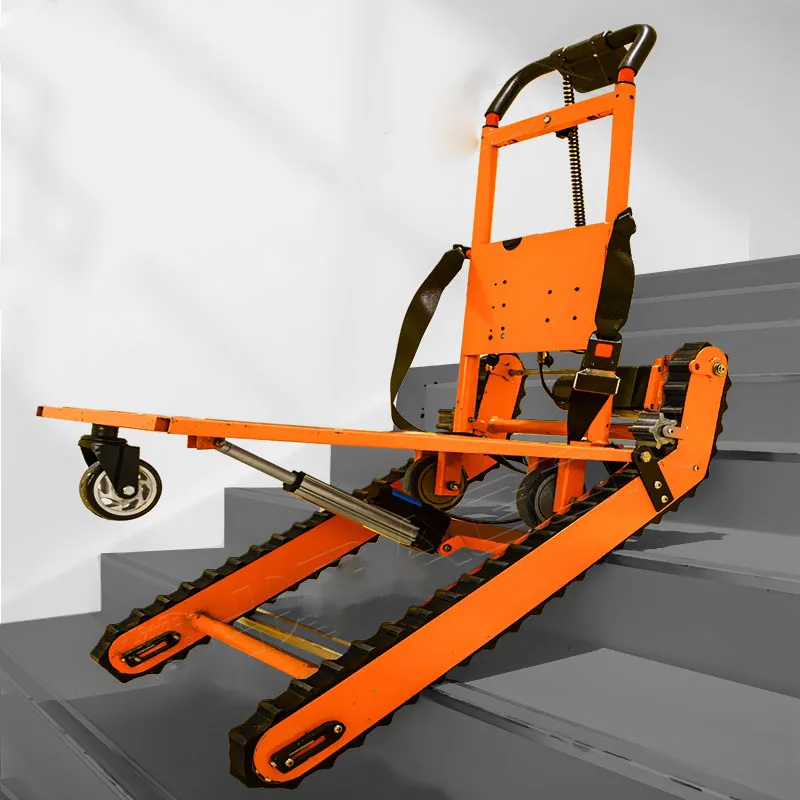 Motorized Lithium Heavy Duty Dolly Electric Stair-Climbing Cargo Lifter Powered Stair Transport Trolleys Folding