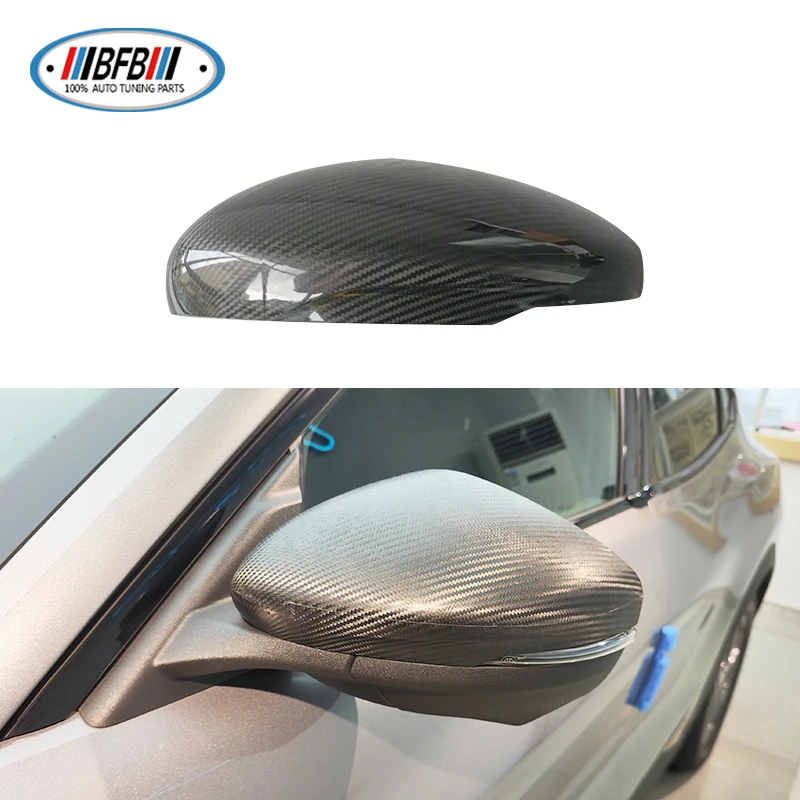 

Rear View Mirror Cover Real Dry Carbon Add On Style For Ford Mustang Mach-E 2022+