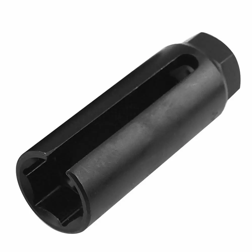 Sensor de oxígeno para coche, llave de tubo, herramienta de instalación de extracción, Accesorios Negros, 22mm, 1/2 pulgadas