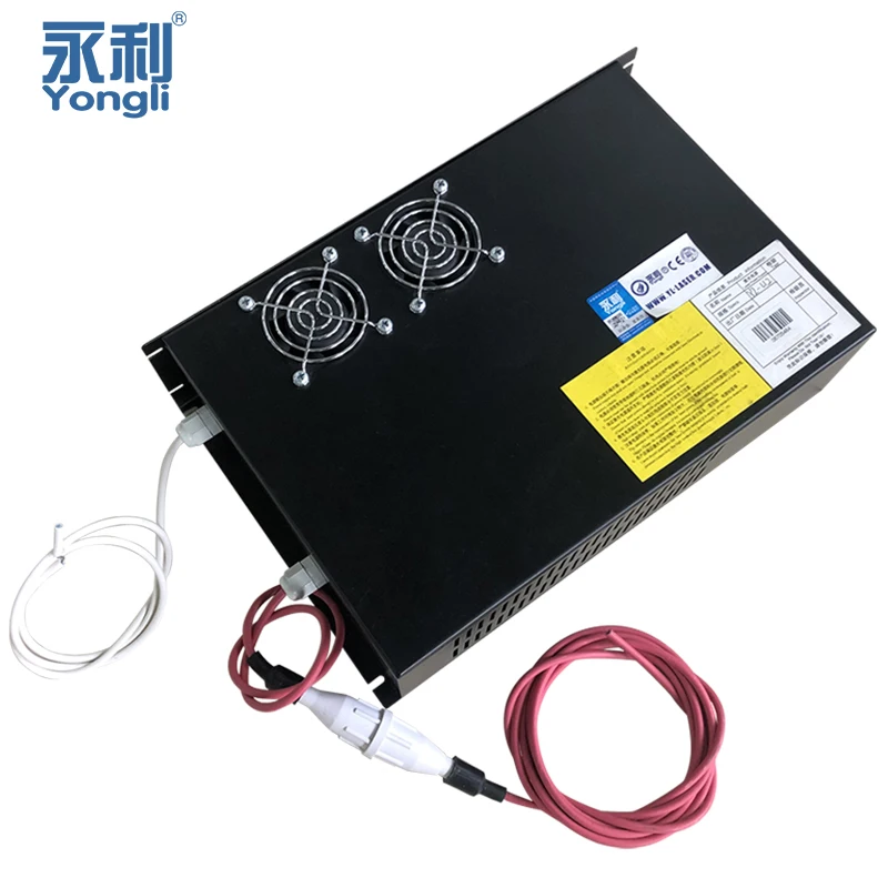 

Yongli 130W-180W Laser Power Supply for CO2 Glass Tube Engraving Cutting Machine Compatible with 150W 160W 170W CO2 Laser Tube