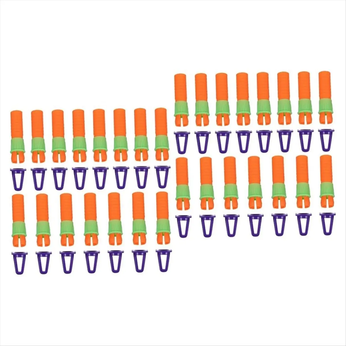 A79G 30 Pcs Oil Pastel Extender Painting Crayon Holder Crayon Extender Oil Painting Stick Extender Pens for Wax Pencils