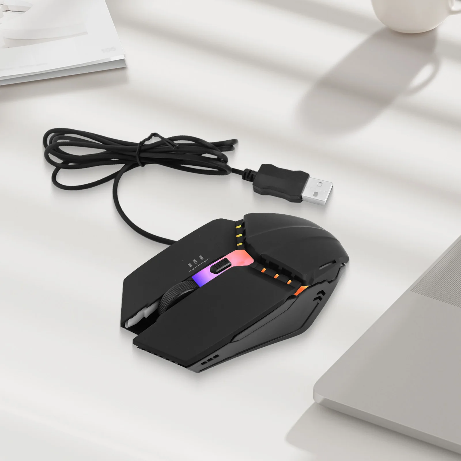 Pengalaman bermain game ringan atau sesi kerja tanpa Mouse Gaming konstruksi kualitas tinggi desain ergonomis nyaman