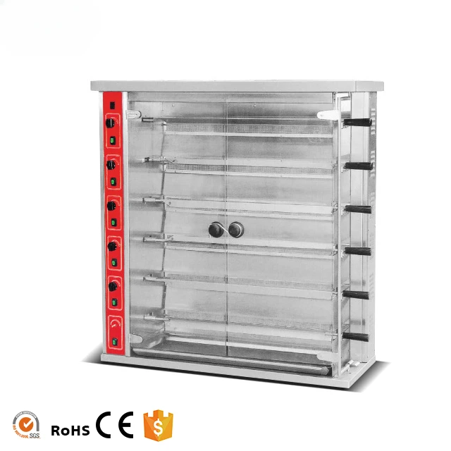 

Stainless Steel Gas Chicken Rotisseries /Grill Chicken Gas Oven For Sale