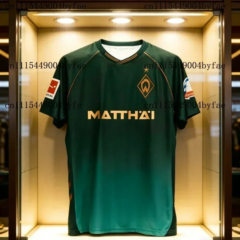 Camiseta Deportiva de Moda del Werder Bremen Temporada 2026, Estilo Gorpcore para Hombre y Mujer, Edición Conmemorativa para Aficionados, Familia y Niños