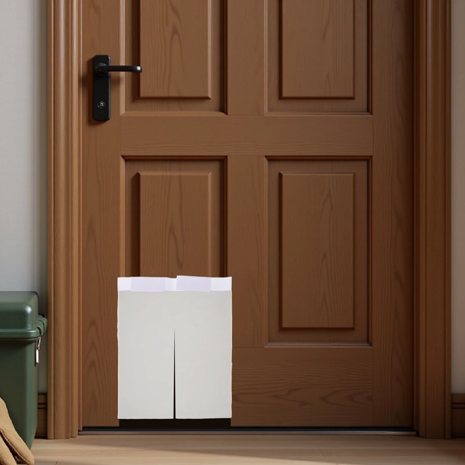 

Pet Door Curtain Transparent PVC Easy Install Adhesive No Drill 13.36x10.22inch Doorway Pet Entrance Cover Summer Winter