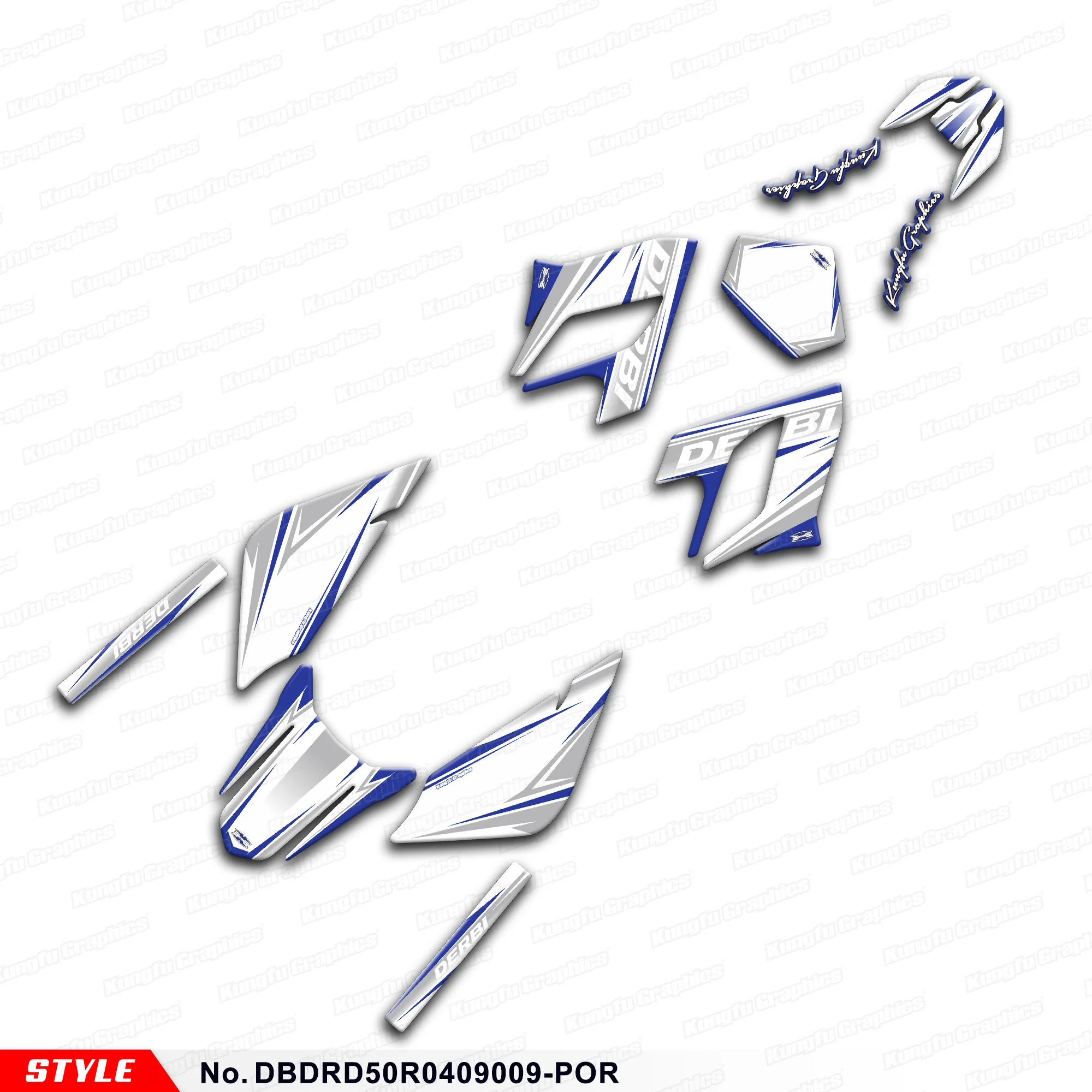 

Комплект наклеек на заказ JY RACING, мотоциклетная графика для DERBI DRD 50 Racing 2004 2005 2006 2007 2008 2009, DBDRD50R0409009-POR