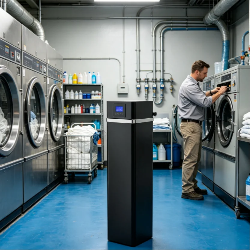 Electric Water Softener For Household Use Central Water Purification Softener Cabinet Type Installation
