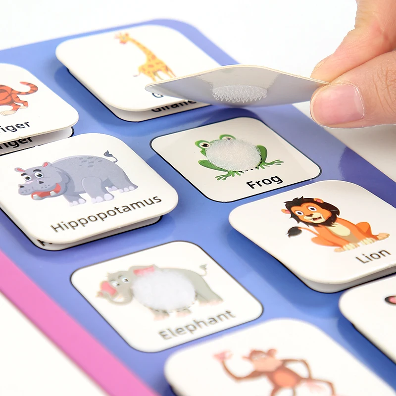 Montessori Baby Busy book My First Quiet Book Paste Early Learning Education Toy Children Toy Matching Game for Babies 2 3 Year view 3