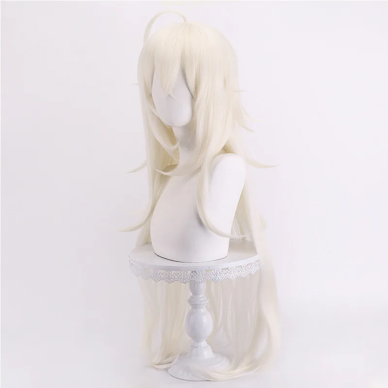 Summer Reprise - Poppy Cosplay Anime Wig Long Beige Hair With Realistic Scalp