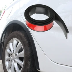 Universal Fender Flare Car Wheel Eyebrow Protector Lip Wheel-arch Trim Arch Extenders Decorative Scratch Proof Car Accessories