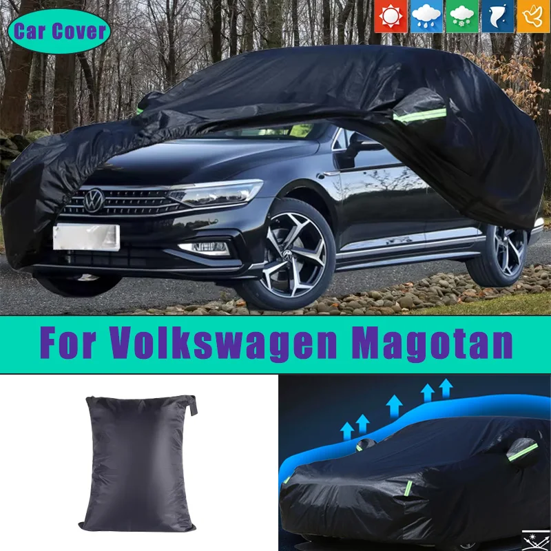 

Car Full Outer Covers Outdoor Waterproof Dustproof Sun Rain Snow Protection Exterior Car Accessories For Volkswagen Magotan