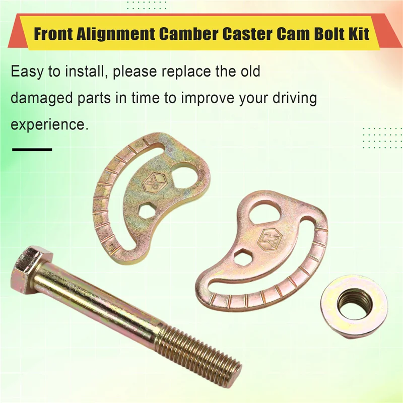 

Front Alignment Camber Caster Cam Bolt Kit K100026 For Silverado 1500HD 2500HD 3500HD