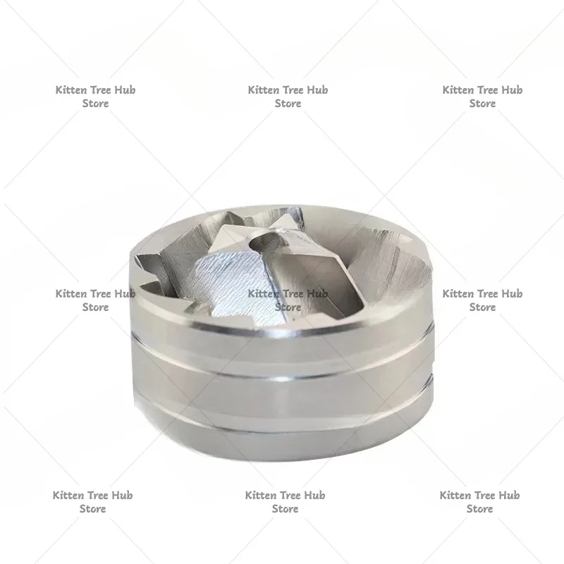 High-Precision SUS420 Stainless Steel Coffee Grinder Burrs 7-Point Grinding Cores for Hand-Brewed Coffee Replacement Parts