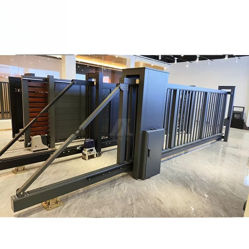 

Aluminum cantilever, gate, privacy, gate, system, automatic, electric, aluminum pedestrian, gate