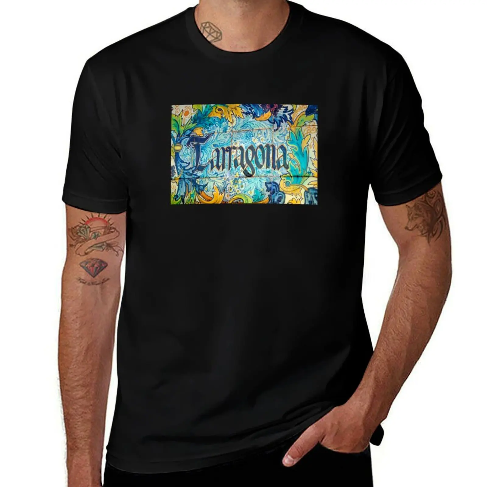 TARRAGONA - SPAIN - CATALU?A - VISIT SPAIN T-Shirt Summer Fashion Casual Tee Shirt T-Shirt
