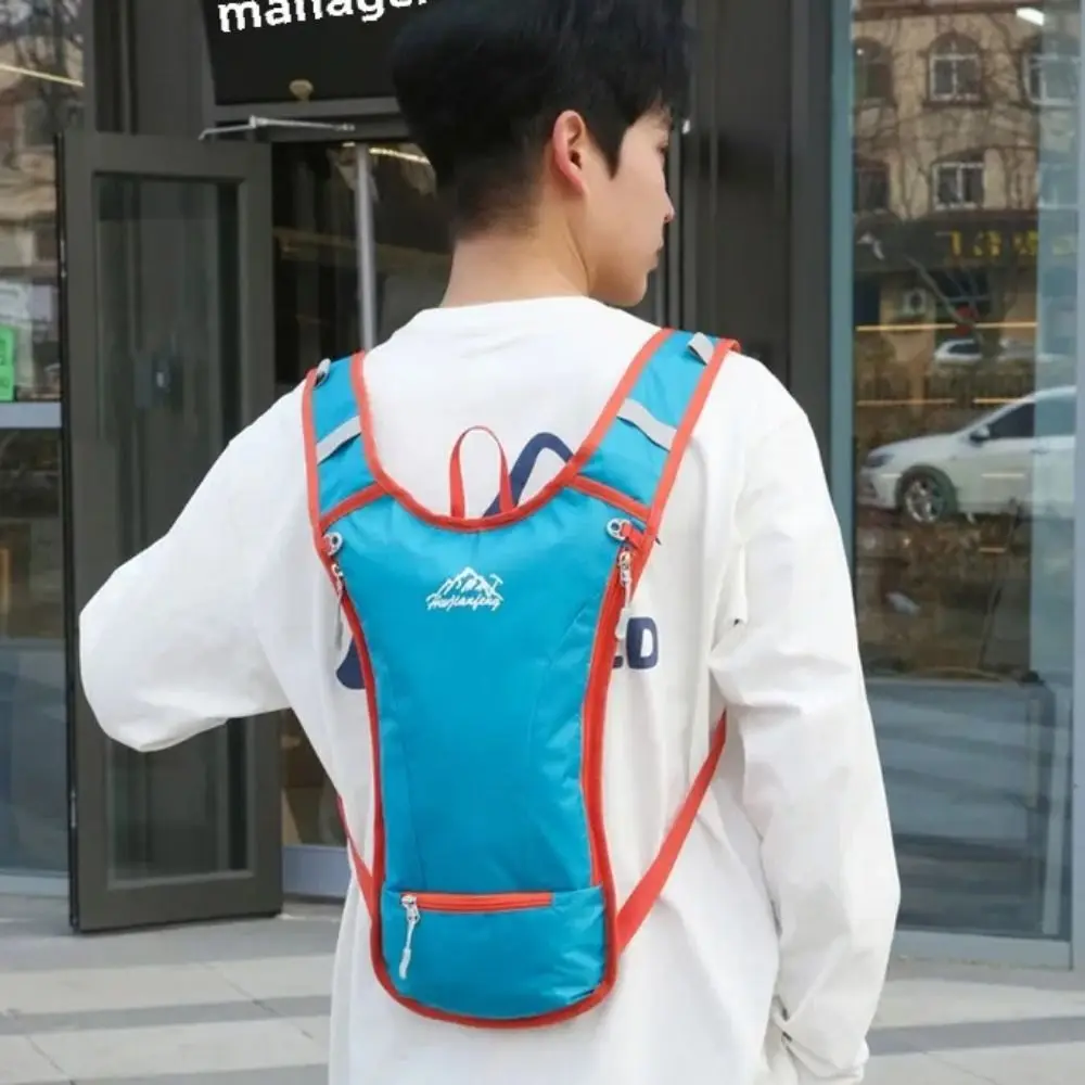 

Breathable Running Hydration Vest Waterproof Ultra-light Running Hydration Bag Adjustable Nylon Material Water Backpack Marathon